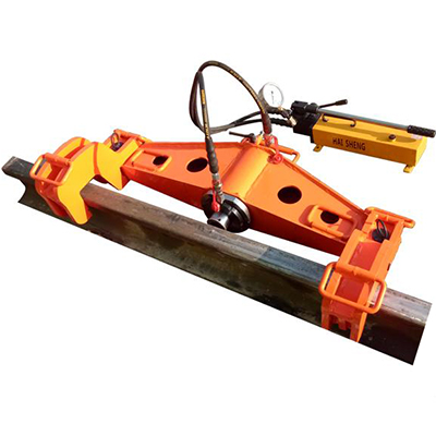 YZG-800 Hydraulic double hook straight rail bender